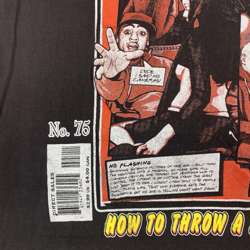 Mad Ghetto Comics Shirt Mens 3XL Black Travis McCoy Graphic‎ Tee Comic Style Y2K - Picture 4 of 16